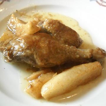 バルセロナ料理　カモ