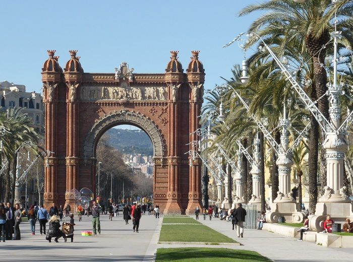 バルセロナの凱旋門