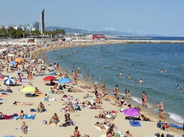 バルセロナ ビーチ