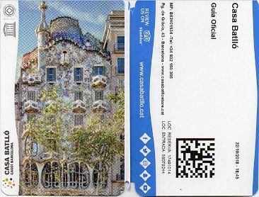 カサ・バトリョ　チケット