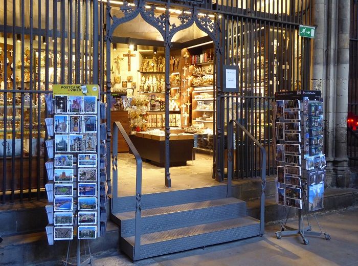 カテドラルのギフトショップ