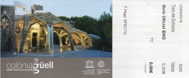 コロニアグエル　チケット