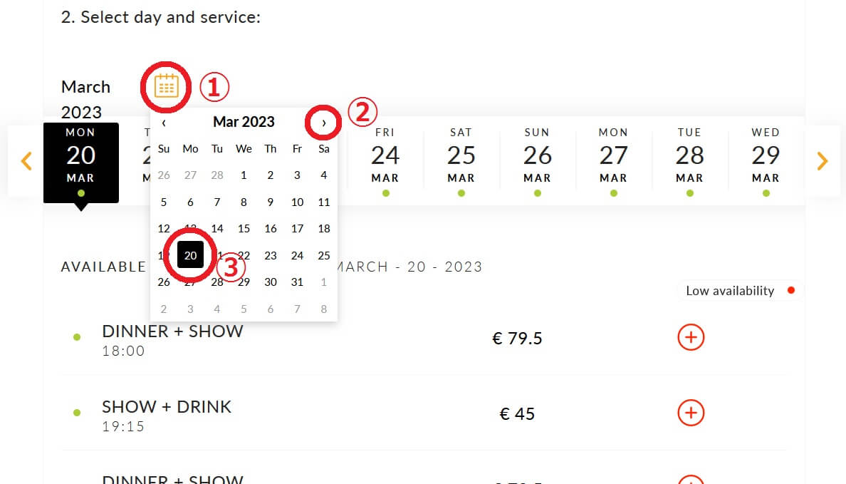 コルドベス　カレンダー