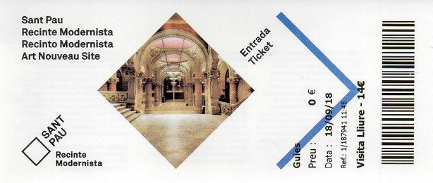 サンパウ病院　チケット