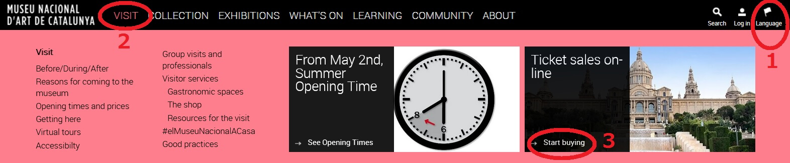 カタルーニャ美術館　チケット予約