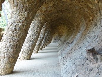 バルセロナ世界遺産　グエル公園