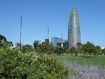 バルセロナ　グロリアス広場