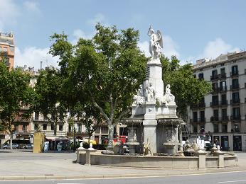 バルセロナ　パラウ広場