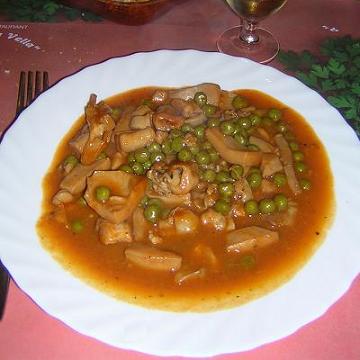 イカ　グリーンピース