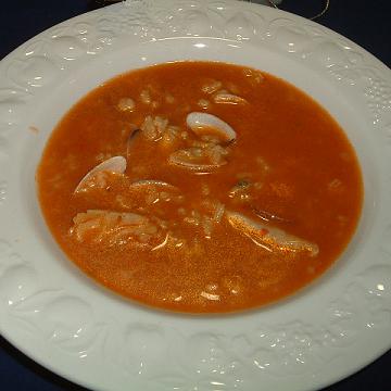 魚のスープ　地中海料理