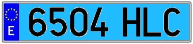 新しいタクシーナンバープレート
