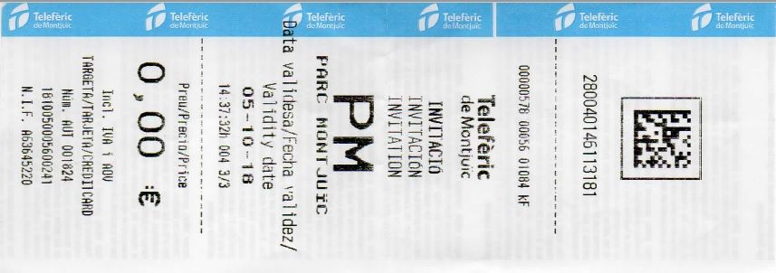 ロープウエー　チケット