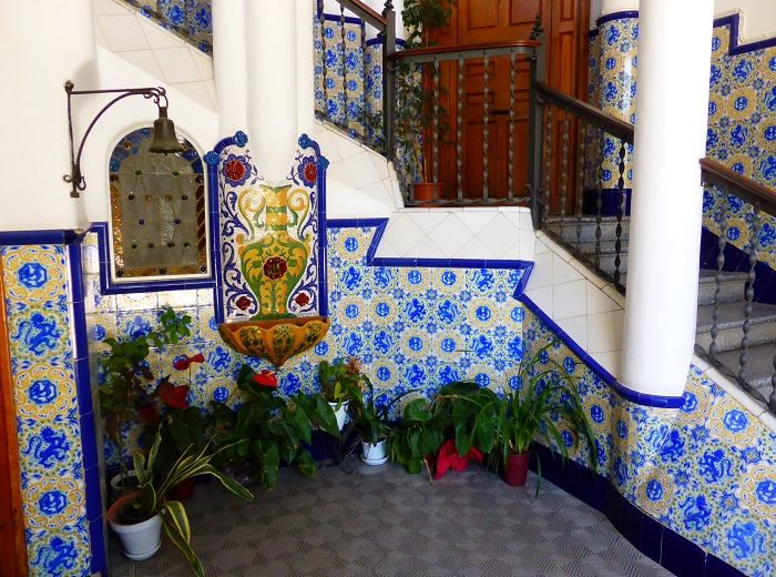 ベリェスグアルド邸　中庭