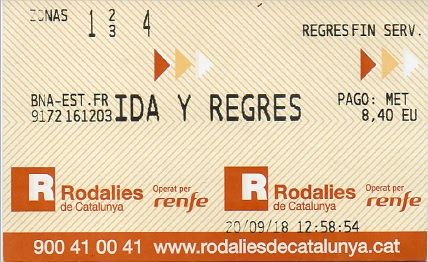 列車　チケット