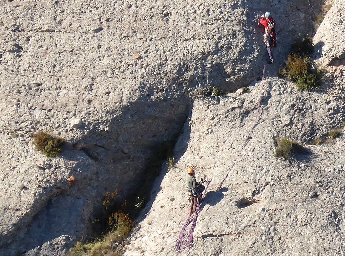 モンセラット　ロッククライミング