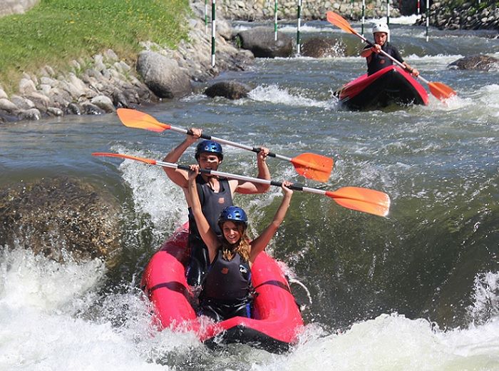 スペイン　ラフティング