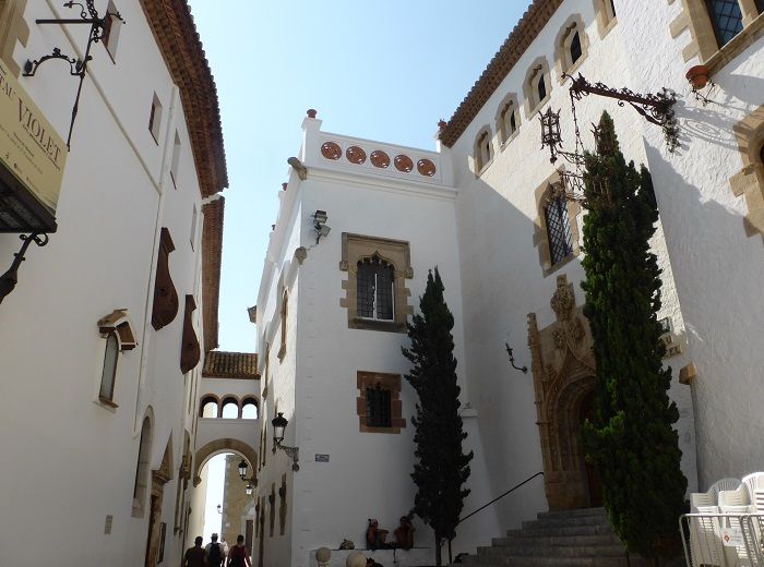 シッチェス旧市街