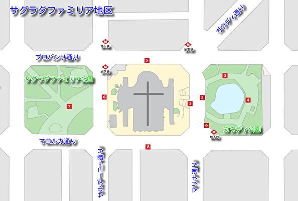 サグラダファミリア おすすめのコース