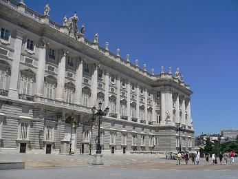 マドリード　スペイン国王の宮殿